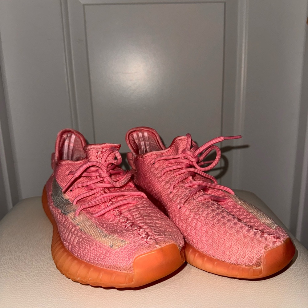 Men’s Hot Pink Yeezy Sneakers